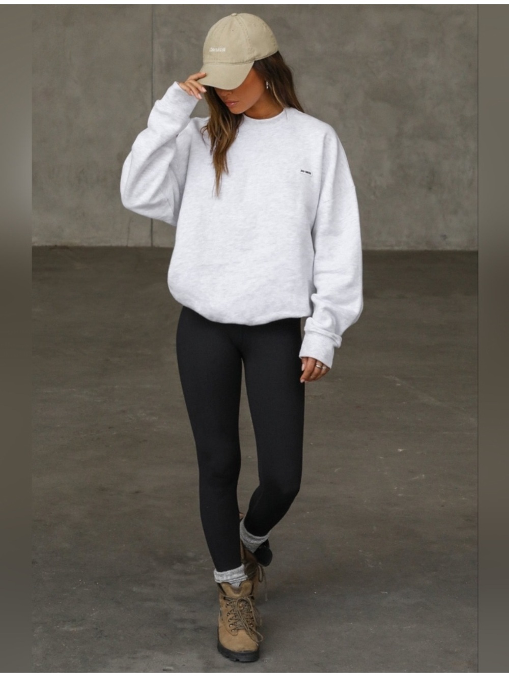 JOAH BROWN Classic Crew Pullover pearl grey - Picture 2 of 8
